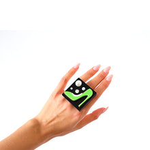 Carica l'immagine nel visualizzatore di Gallery, ANELLO TACCO 12 VERDE
 - malikaforhappypeople