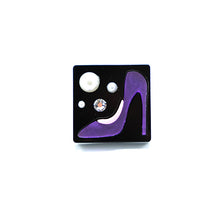 Carica l'immagine nel visualizzatore di Gallery, ANELLO TACCO 12 VIOLA - malikaforhappypeople