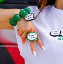 Carica l'immagine nel visualizzatore di Gallery, ANELLO CARTOON Wonderwoman Verde - malikaforhappypeople