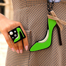 Carica l'immagine nel visualizzatore di Gallery, ANELLO TACCO 12 VERDE
 - malikaforhappypeople