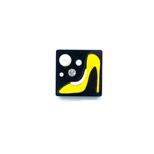 Carica l'immagine nel visualizzatore di Gallery, ANELLO TACCO 12 GIALLO SCURO - malikaforhappypeople