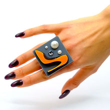 Carica l'immagine nel visualizzatore di Gallery, ANELLO TACCO 12 GRIGIO - malikaforhappypeople