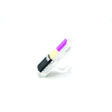 Carica l'immagine nel visualizzatore di Gallery, ANELLO LIPSTICK VIOLA - malikaforhappypeople