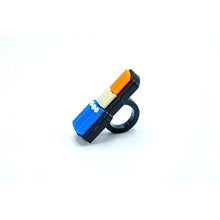 Carica l'immagine nel visualizzatore di Gallery, ANELLO LIPSTICK ARANCIO - malikaforhappypeople