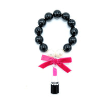 Carica l'immagine nel visualizzatore di Gallery, BRACCIALE LIPSTICK FUCSIA - malikaforhappypeople