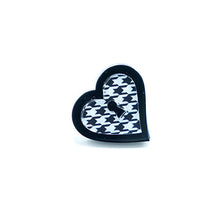 Carica l'immagine nel visualizzatore di Gallery, ANELLO LOVE LOCKED PIED DE POULE - malikaforhappypeople