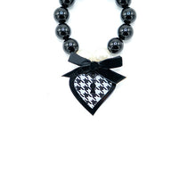 Carica l'immagine nel visualizzatore di Gallery, BRACCIALE LOVE LOCKED PIED DE POULE
 - malikaforhappypeople