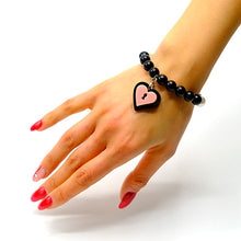 Load image into Gallery viewer, BRACCIALE MINI LOVE LOCKED ROSA
 - malikaforhappypeople