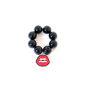 BRACCIALE KISS ROSSO - malikaforhappypeople