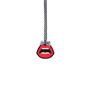 COLLANA KISS ROSSA - malikaforhappypeople