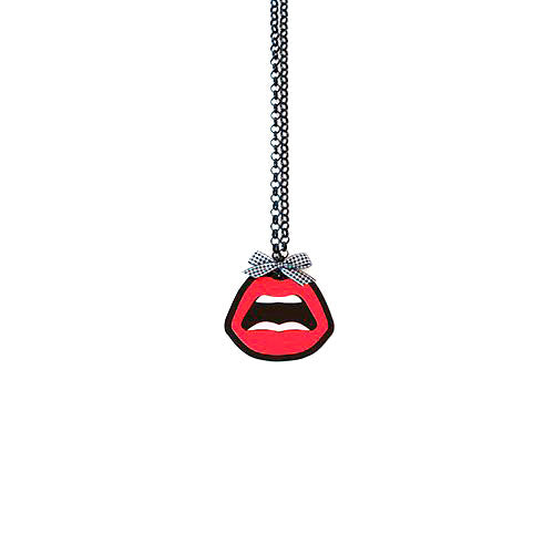 COLLANA KISS ROSSA - malikaforhappypeople