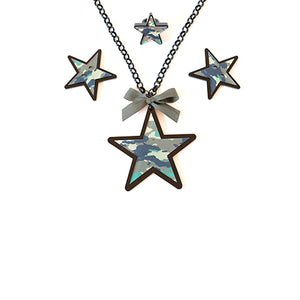 COLLANA STAR CAMOUFLAGE - malikaforhappypeople