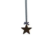 Load image into Gallery viewer, COLLANA STAR NERA - malikaforhappypeople
