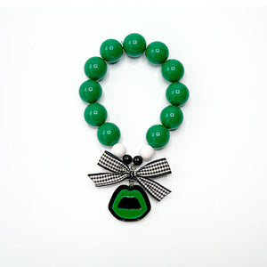 BRACCIALE KISS BABY VERDE - malikaforhappypeople