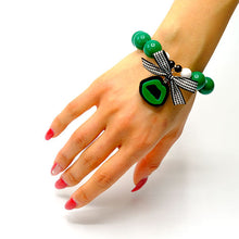 Load image into Gallery viewer, BRACCIALE KISS BABY VERDE - malikaforhappypeople
