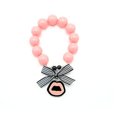 Load image into Gallery viewer, BRACCIALE KISS BABY ROSA - malikaforhappypeople
