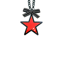 Carica l&#39;immagine nel visualizzatore di Gallery, COLLANA STAR BABY ROSSO - malikaforhappypeople
