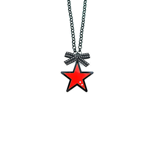 COLLANA STAR BABY ROSSO - malikaforhappypeople