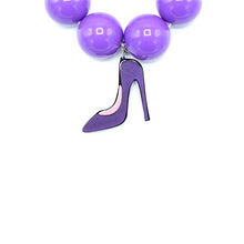 Carica l&#39;immagine nel visualizzatore di Gallery, BRACCIALE MAXI TACCO 12 VIOLA - malikaforhappypeople
