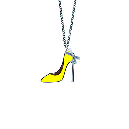 COLLANA TACCO 12 GIALLO - malikaforhappypeople