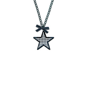 COLLANA STAR PIED DE POULE - malikaforhappypeople