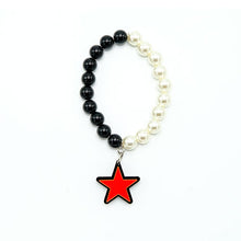 Carica l&#39;immagine nel visualizzatore di Gallery, BRACCIALE MINI STAR ROSSO - malikaforhappypeople
