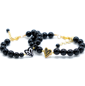 BRACCIALE-CAVIGLIERA MY LOVE PERLE