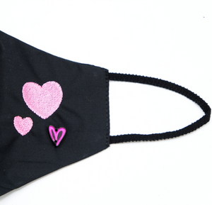 LOVE MASK BLACK (+ varianti) - malikaforhappypeople