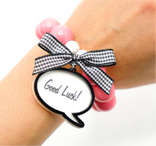 Carica l&#39;immagine nel visualizzatore di Gallery, BRACCIALE CARTOON “Good Luck!” - malikaforhappypeople
