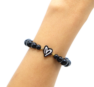 BRACCIALE-CAVIGLIERA MY LOVE PERLE