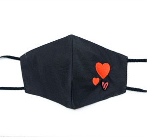 LOVE MASK BLACK (+ varianti) - malikaforhappypeople