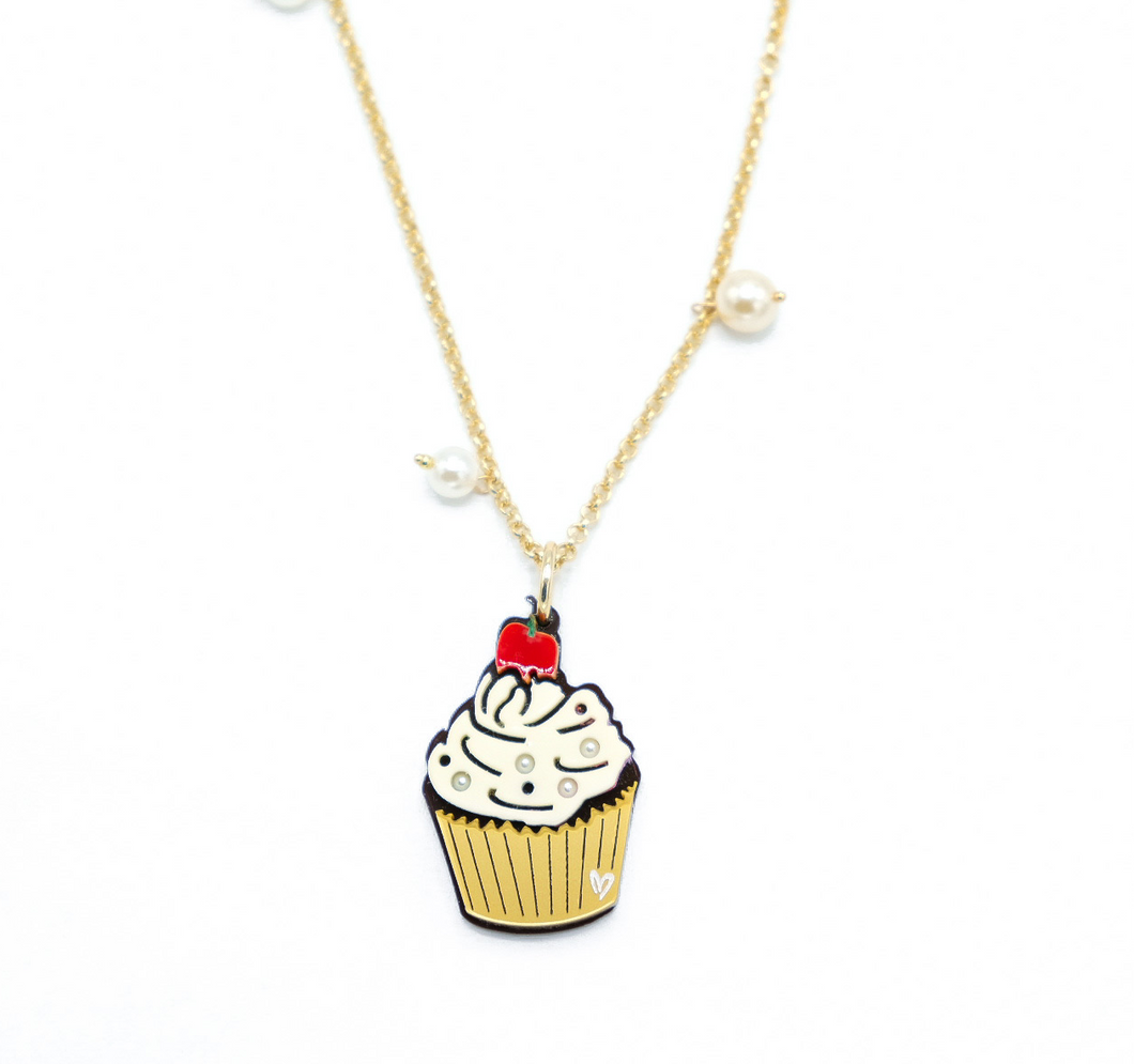 COLLANA MINI CUPCAKE