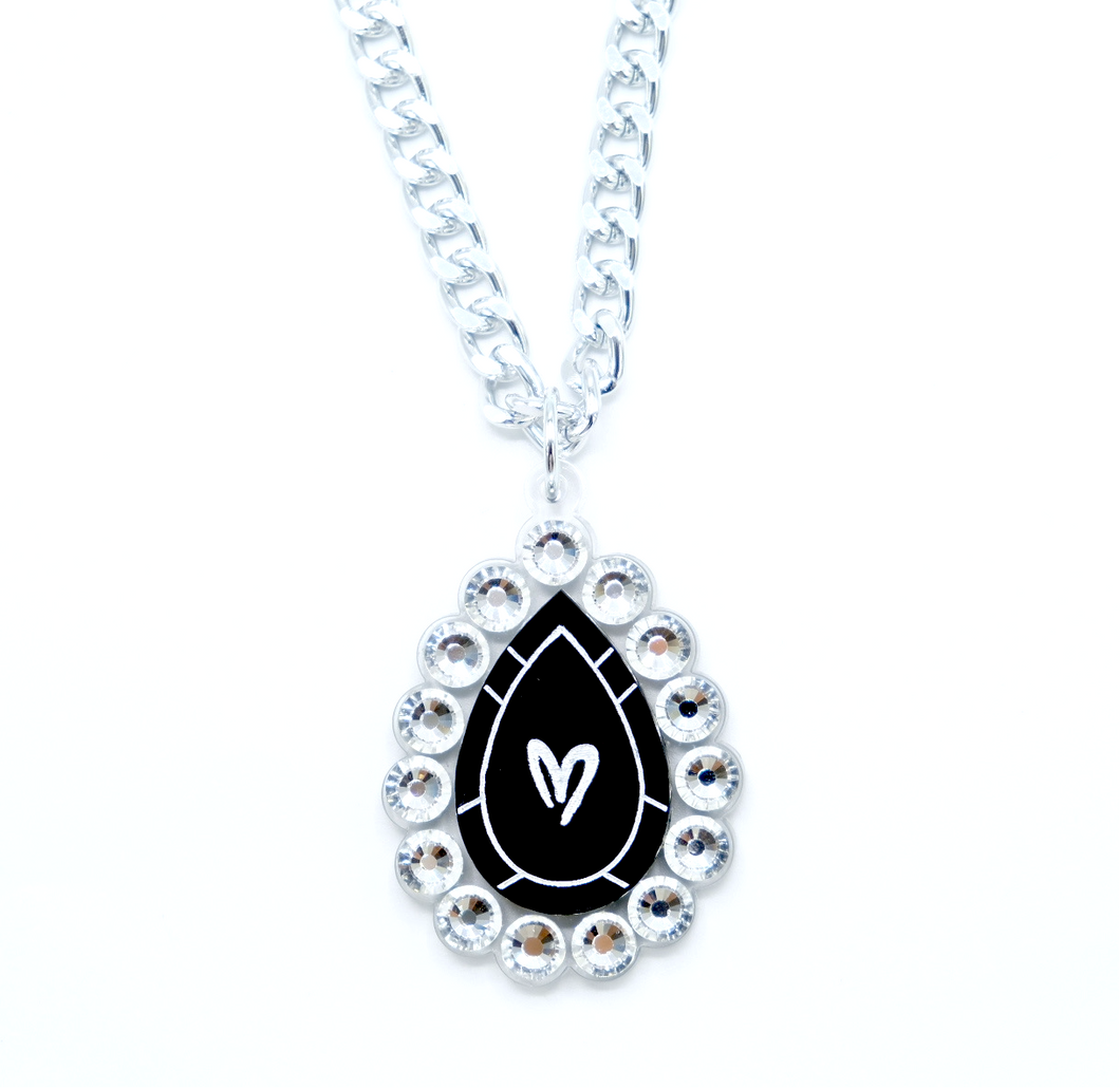 COLLANA LUNGA DIAMOND TEARS