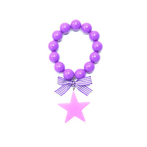 BRACCIALE STAR VIOLA - malikaforhappypeople