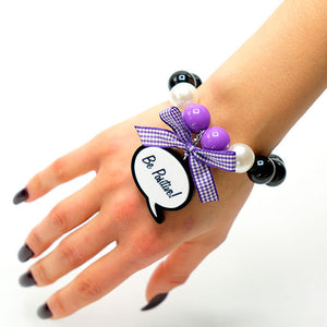 BRACCIALE CARTOON BE POSITIVE - malikaforhappypeople