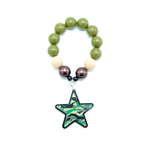 BRACCIALE STAR CAMOUFLAGE - malikaforhappypeople