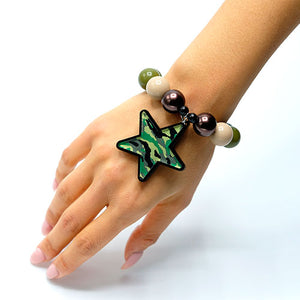 BRACCIALE STAR CAMOUFLAGE - malikaforhappypeople