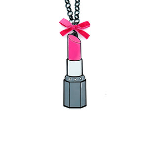 COLLANA LIPSTICK FUCSIA - malikaforhappypeople