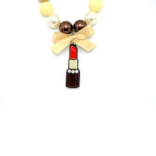 Carica l&#39;immagine nel visualizzatore di Gallery, BRACCIALE LIPSTICK BEIGE - malikaforhappypeople
