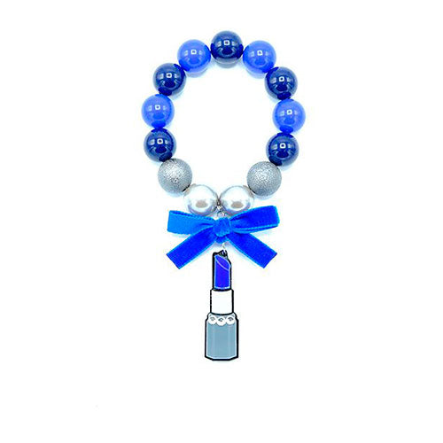 BRACCIALE LIPSTICK BLUETTE - malikaforhappypeople