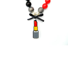 Carica l&#39;immagine nel visualizzatore di Gallery, BRACCIALE LIPSTICK NERO, ROSSO, GIALLO - malikaforhappypeople
