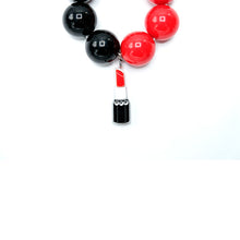 Carica l&#39;immagine nel visualizzatore di Gallery, BRACCIALE MAXI LIPSTICK ROSSO - malikaforhappypeople
