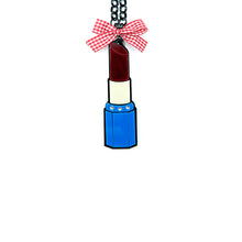 Load image into Gallery viewer, COLLANA LIPSTICK BORDEAUX - malikaforhappypeople
