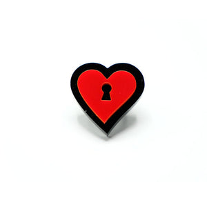 ANELLO LOVE LOCKED ROSSO  - malikaforhappypeople