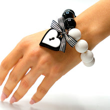 Carica l&#39;immagine nel visualizzatore di Gallery, BRACCIALE LOVE LOCKED BIANCO - malikaforhappypeople
