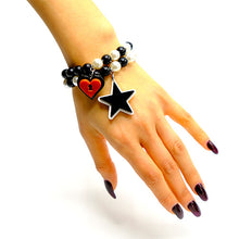 Carica l&#39;immagine nel visualizzatore di Gallery, BRACCIALE MINI LOVE LOCKED ROSSO  - malikaforhappypeople
