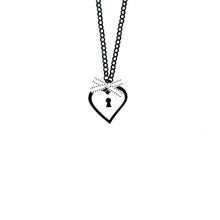 Carica l&#39;immagine nel visualizzatore di Gallery, COLLANA BABY LOVE LOCKED BIANCO - malikaforhappypeople
