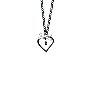 COLLANA BABY LOVE LOCKED BIANCO - malikaforhappypeople